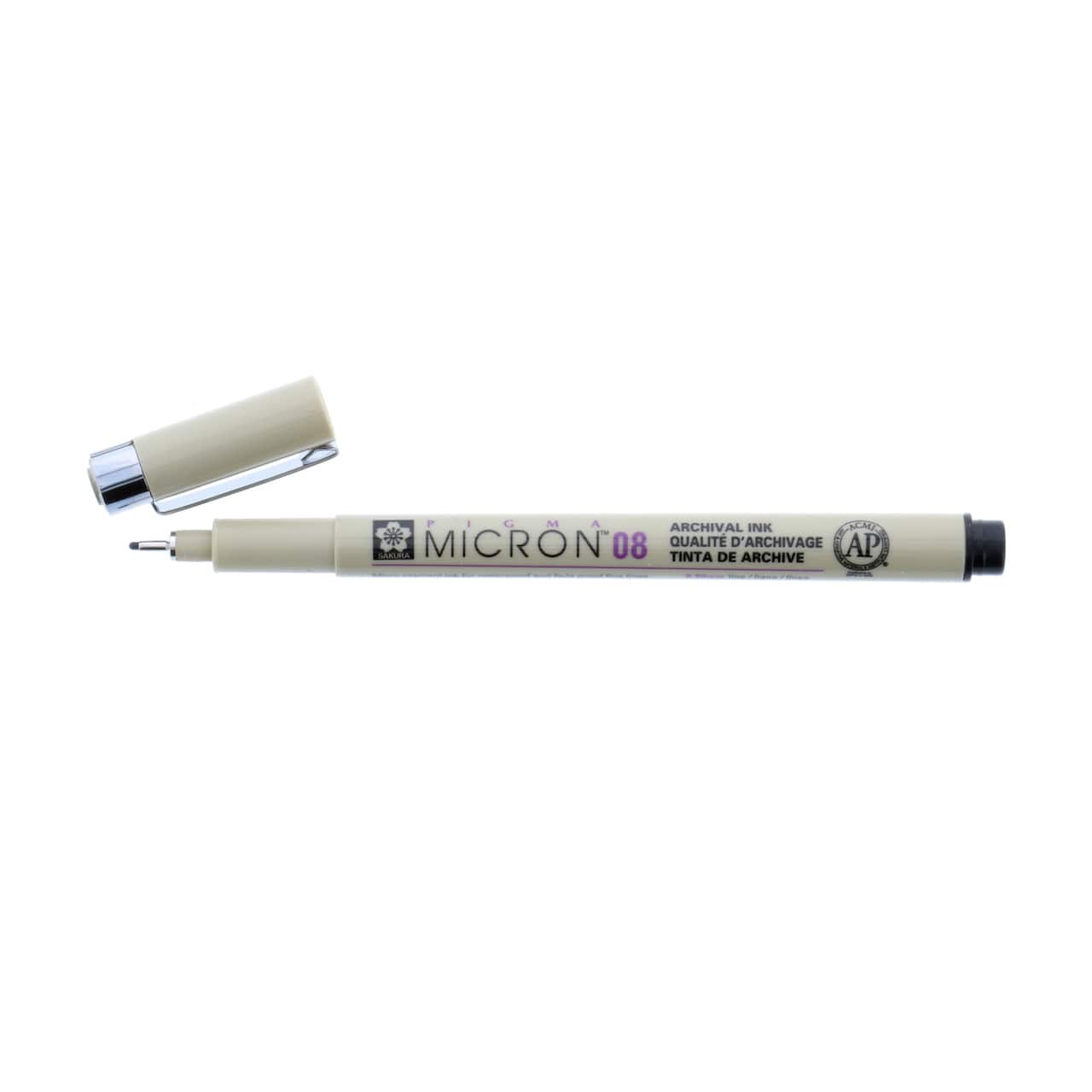Pigma&#xAE; Micron&#x2122; 08 Fine Line Pen